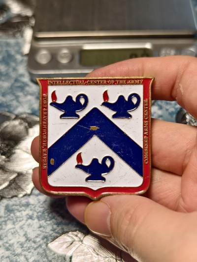 抚柳草堂-第十五期章牌钱币  奖章勋章限时免佣 满百包邮 放漏专场 - 美国陆军合成兵种中心（Combined Arms Center）暨国民警卫队指挥团队挑战币 