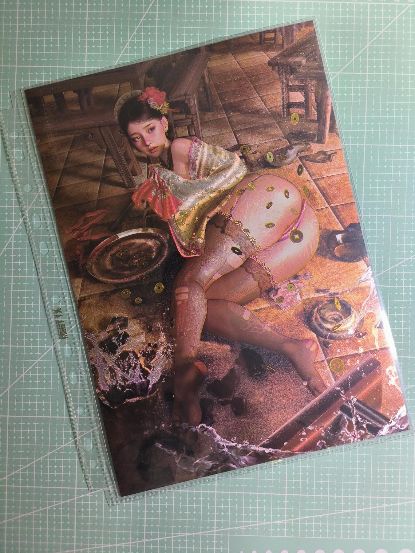 C先生卡牌 第24期  零抽层收拍品，送拍加微私聊 【A4粗闪】燎原文化×刷子《人间传》白秀英 