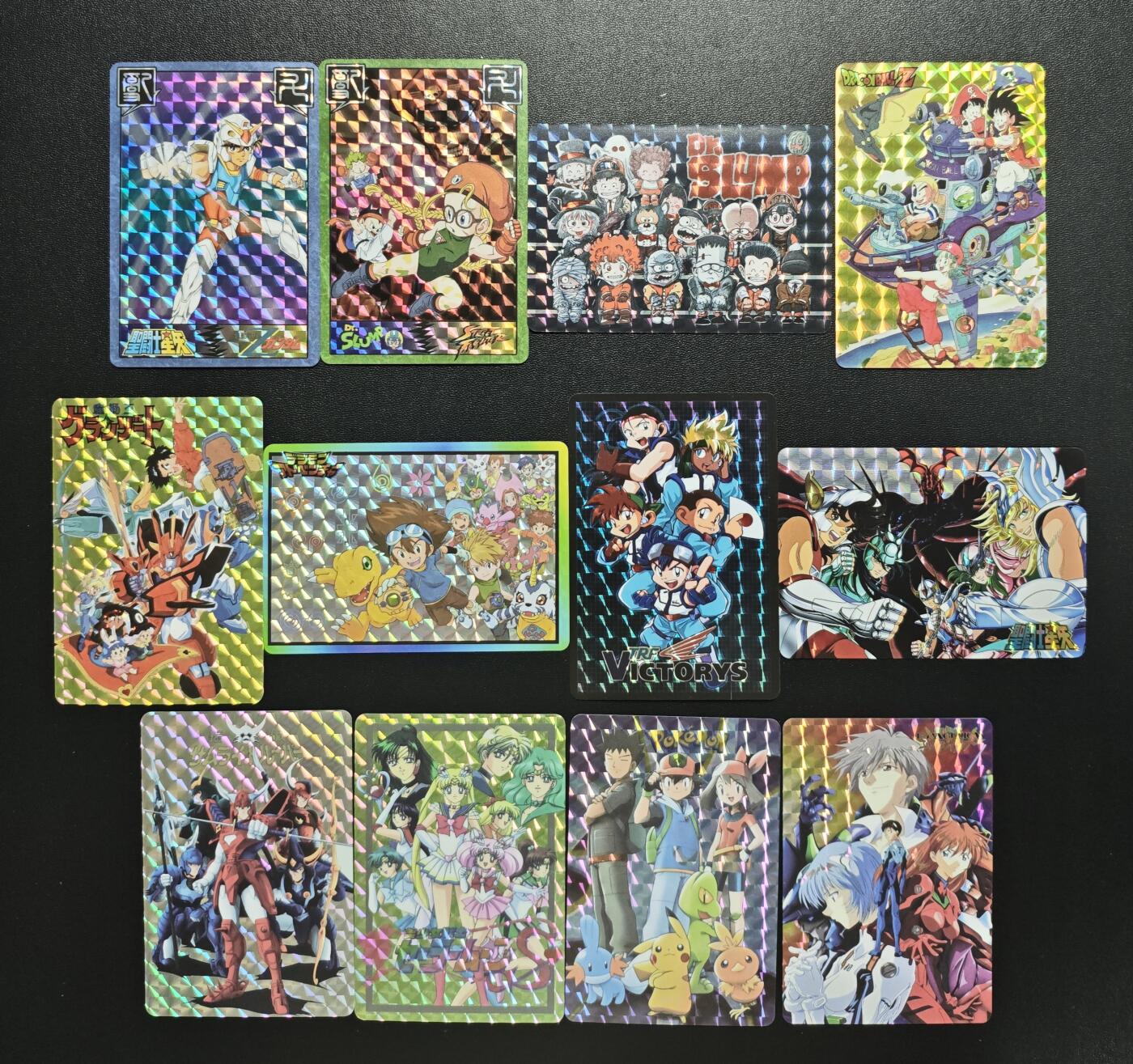 天玑星卡拍第178期《3.16周一截拍》持续收拍收评中 满赠卡需备注 动漫经典 格子闪 十二张 自制卡