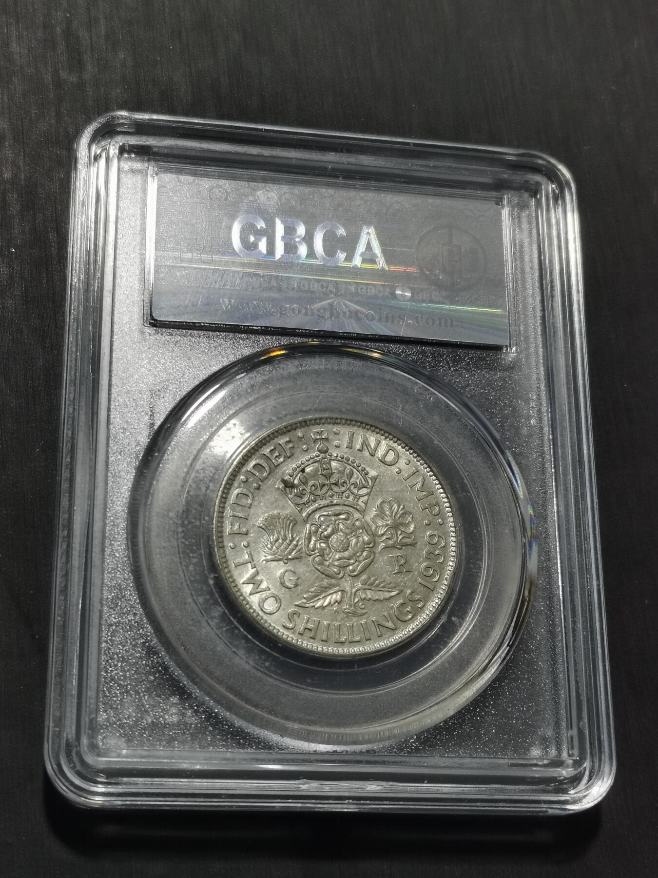 天下钱庄专场欢迎参拍 英国2先令银币