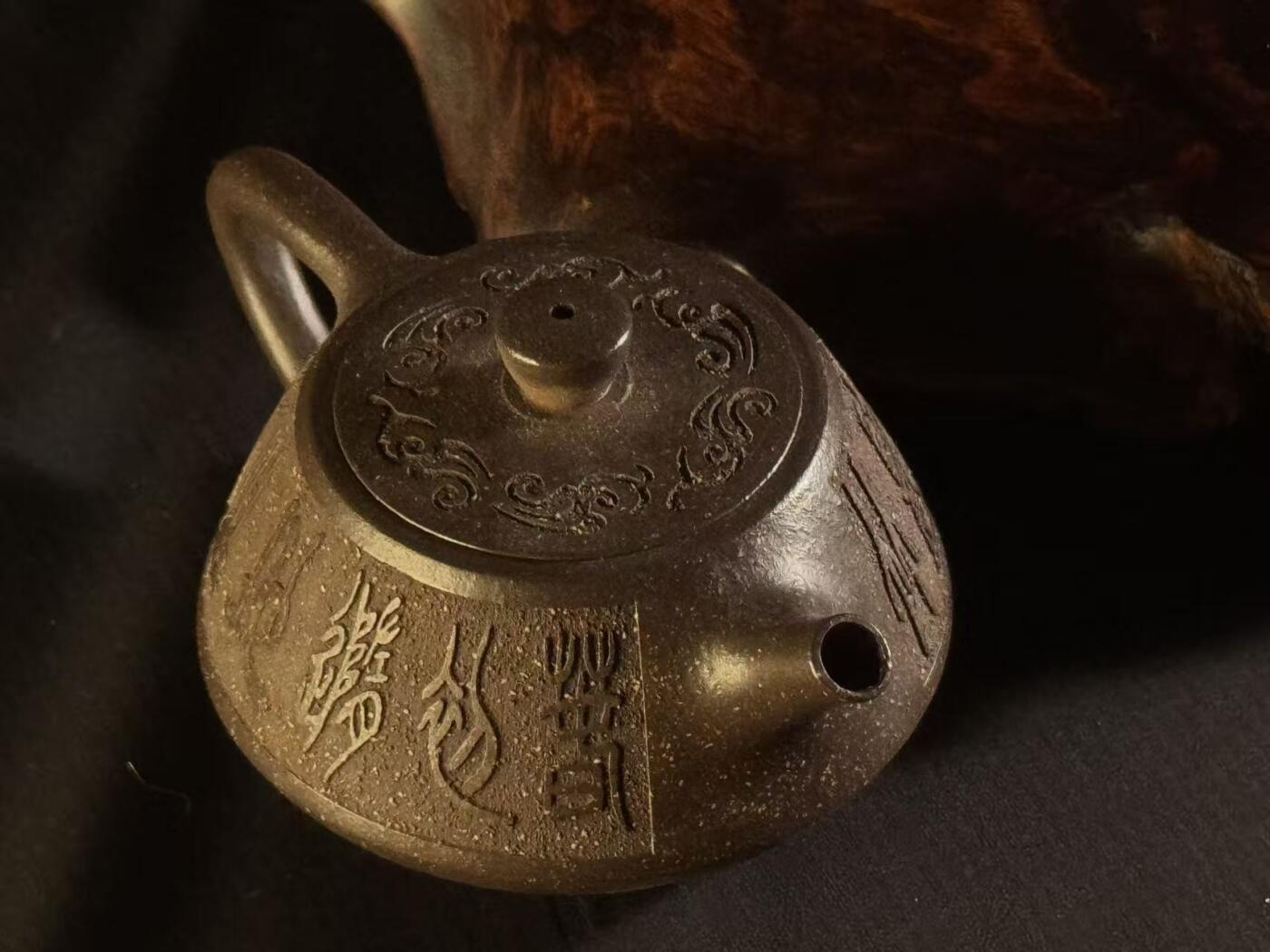 零元拍：原矿紫砂壶小品石瓢（100CC左右）