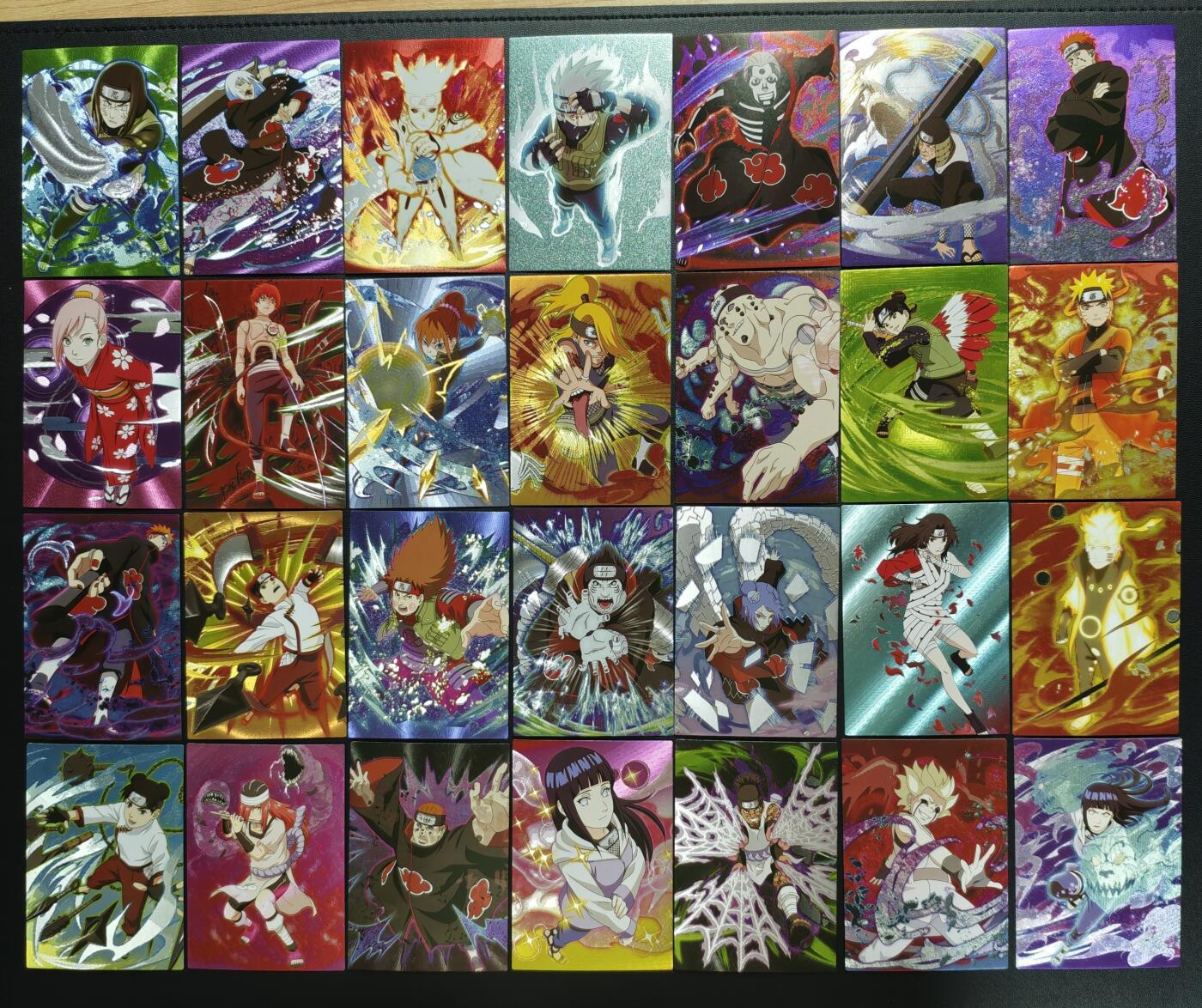 天玑星卡拍第178期《3.16周一截拍》持续收拍收评中 满赠卡需备注 小飞驴卡牌 火影忍者 粗闪 五十四张 自制卡