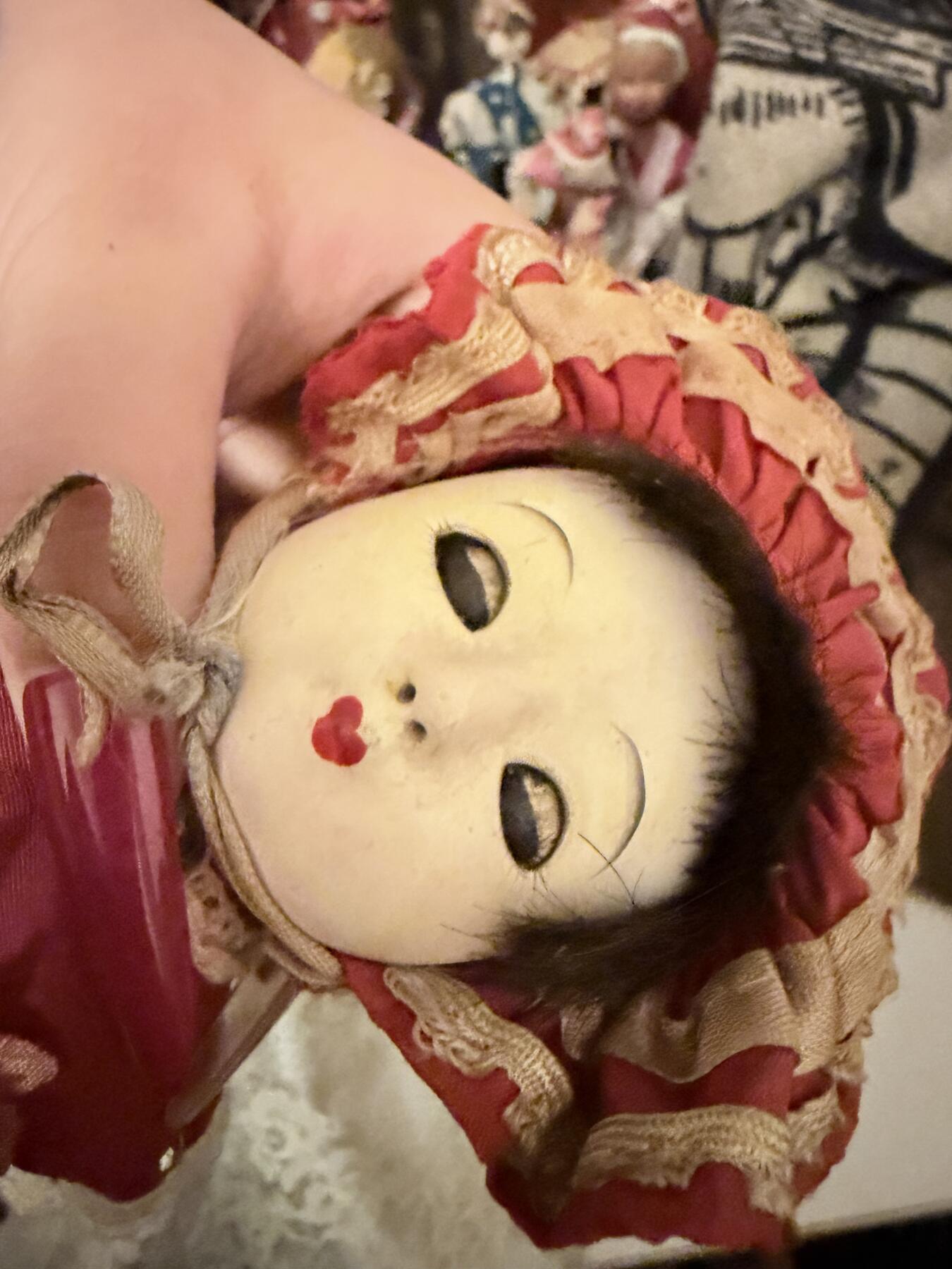 西洋风古董市松娃娃