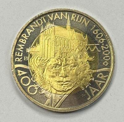 S&S Numismatic世界钱币-拍卖 第122期  - 样币*荷兰206年 伦勃朗·梵·莱茵逝世400周年 2欧元双色纪念币 II