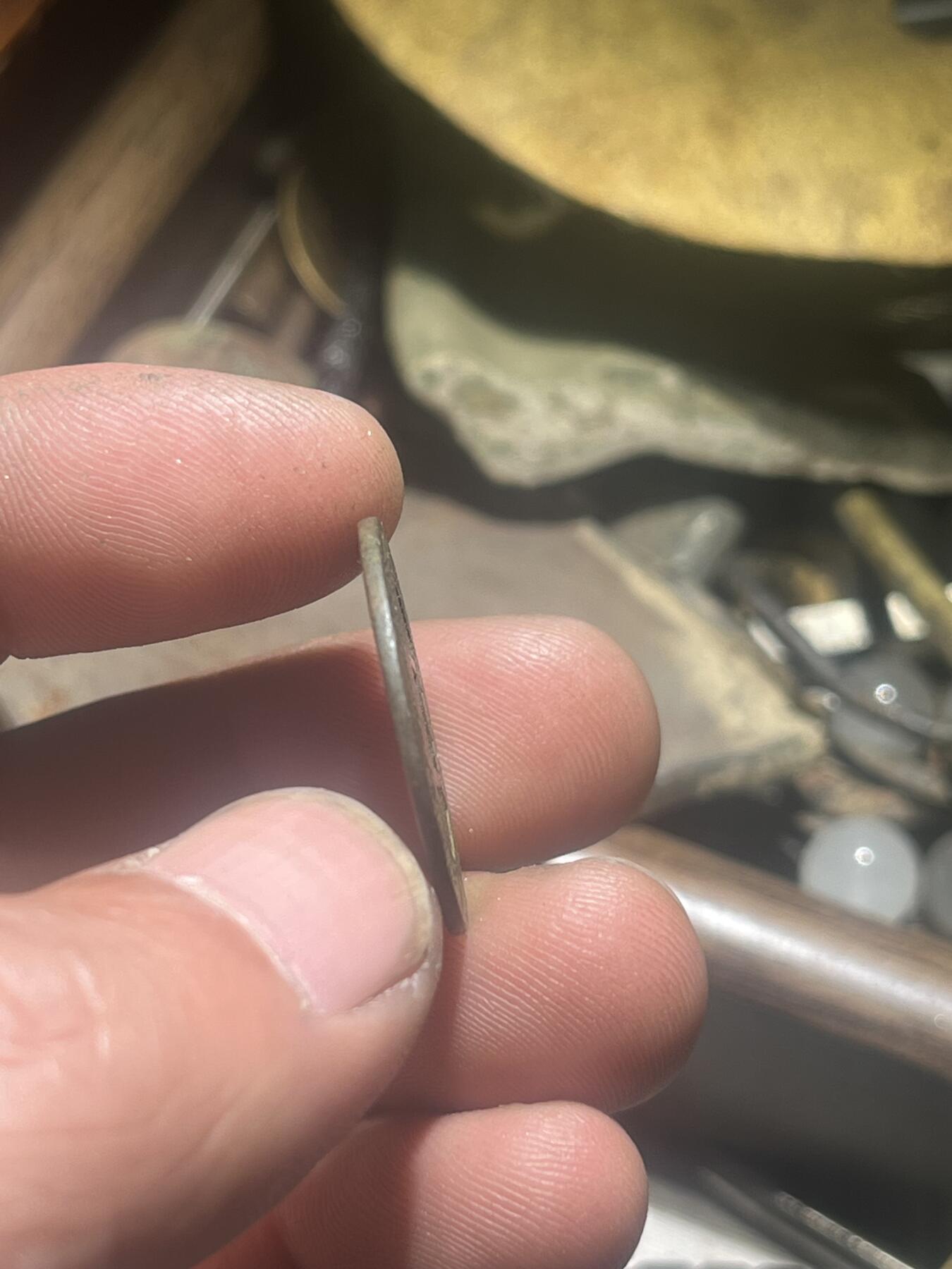 乾隆通宝新刻花