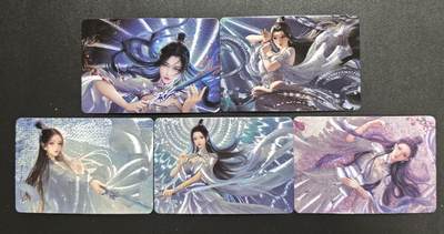 天玑星卡拍第178期《3.16周一截拍》持续收拍收评中 满赠卡需备注 - 宁缺卡牌 诛仙 陆雪琪 粗闪 五张 自制卡