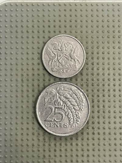 2026年第32场各国散币拍卖（总第182场） - 特立尼达和多巴哥2枚