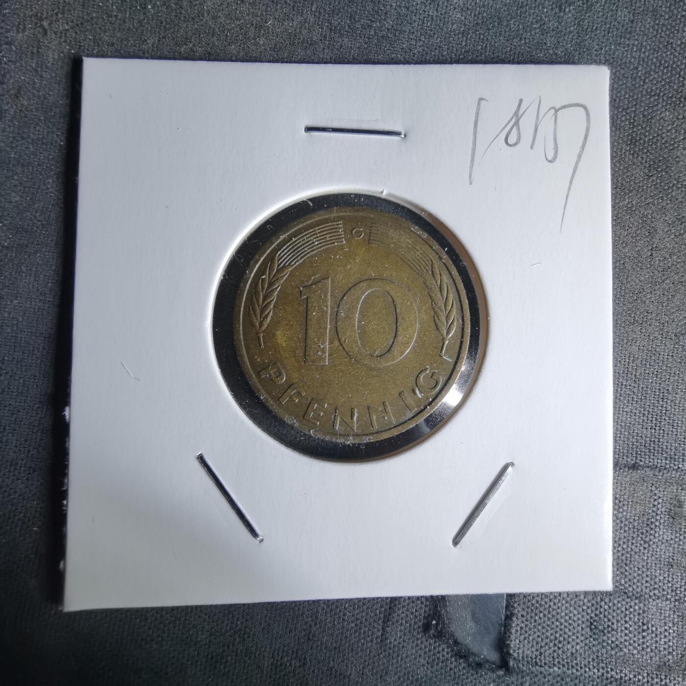 沼泽如烟--第1018场 德国1979年10芬尼