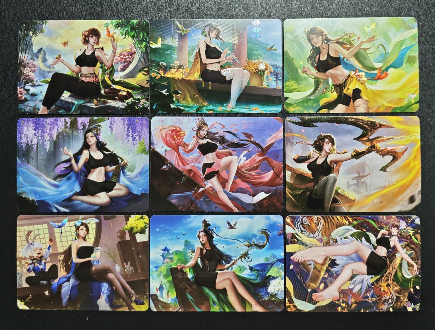 天玑星卡拍第178期《3.16周一截拍》持续收拍收评中 满赠卡需备注 三国杀 古风美女 纱布闪 九张