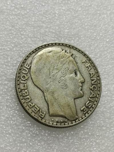 天下钱庄专场欢迎参拍 - 法国自由女神20法郎银币