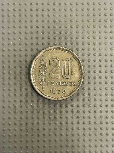 2026年第32场各国散币拍卖（总第182场） - 阿根廷1970年20分