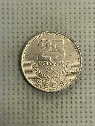 2026年第32场各国散币拍卖（总第182场） - 哥斯达黎加2001年25科朗