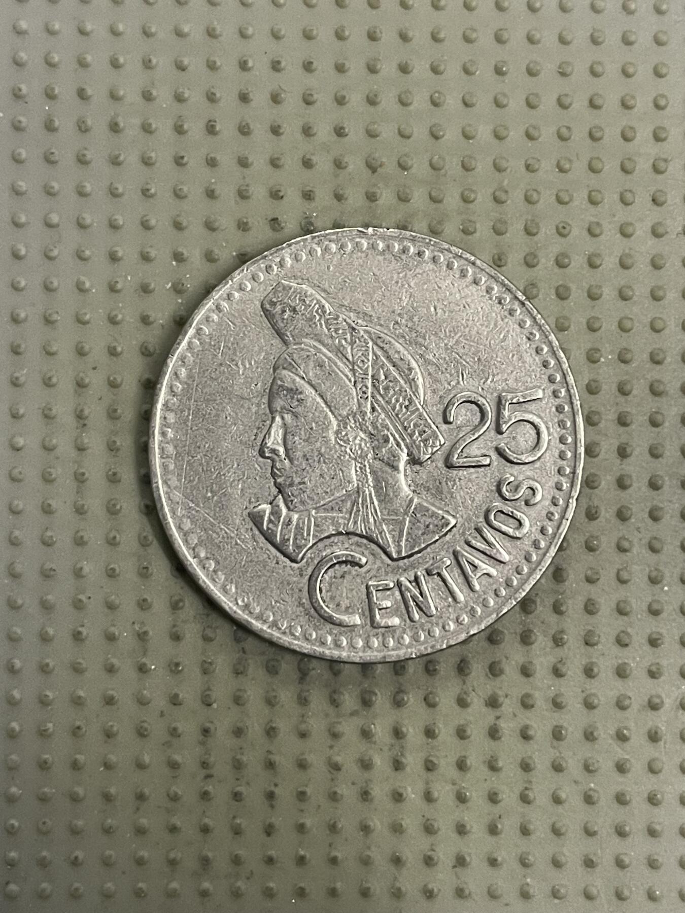 2026年第32场各国散币拍卖（总第182场） 危地马拉1992年25分