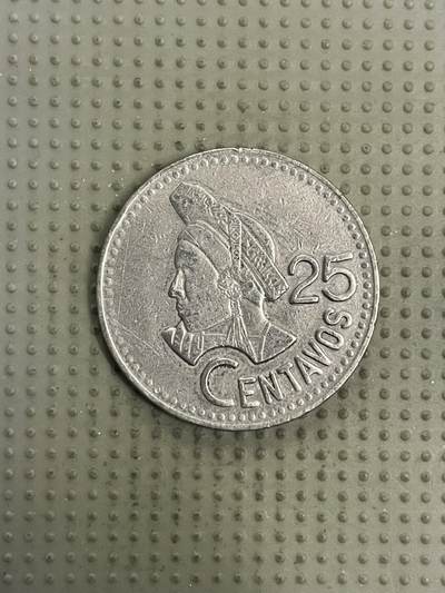 2026年第32场各国散币拍卖（总第182场） - 危地马拉1992年25分