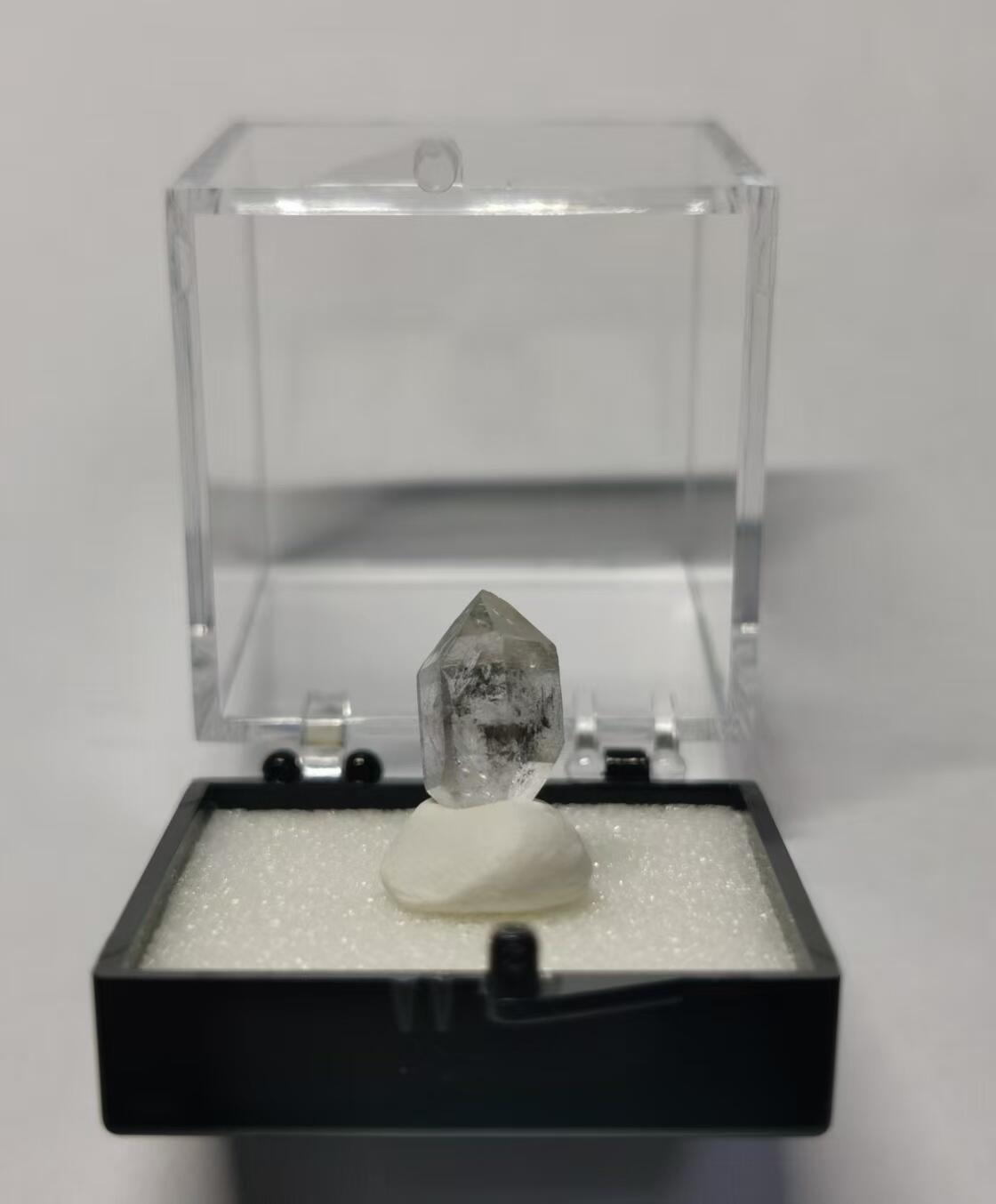 七河·藏家水晶矿标化石小拍（总第41期） 藏家出品 X736 云贵闪灵水晶原石 盒子矿