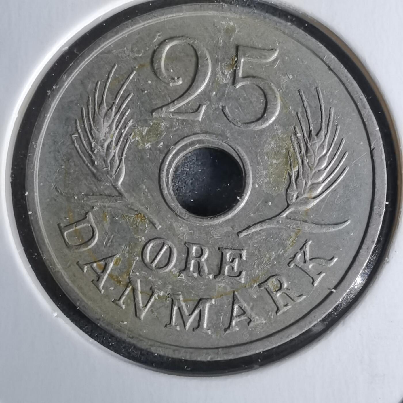 沼泽如烟--第1018场 丹麦1967年25欧尔