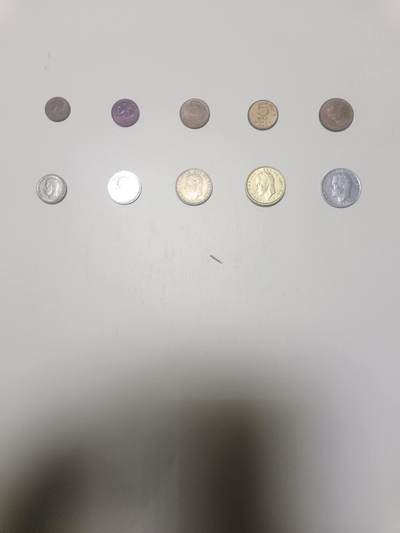 【20260312】非全新纸币和硬币第344场 - 欧洲国家10枚硬币