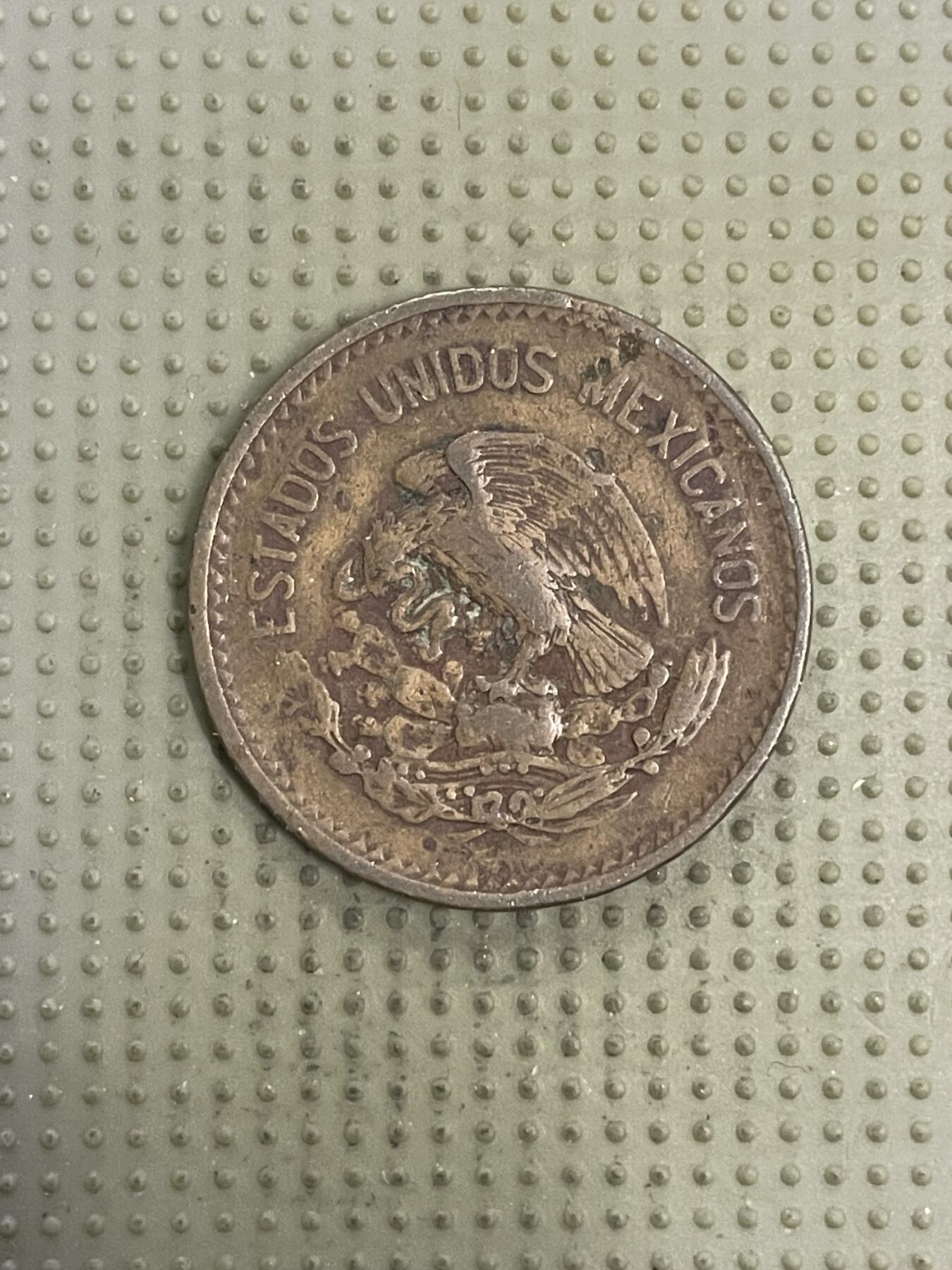 2026年第32场各国散币拍卖（总第182场） 墨西哥1944年20分