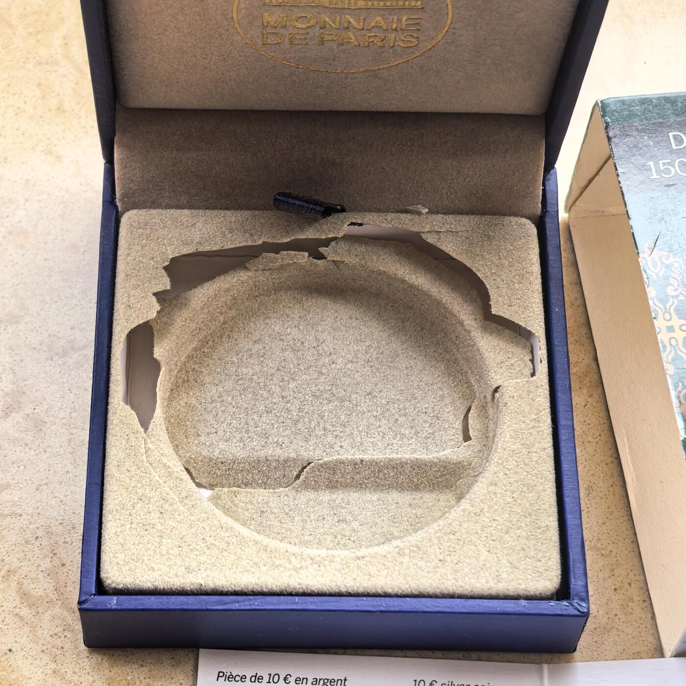 道一币馆币章第一百六十八场 原盒证 法国2014年历代帝王-拿破仑三世10欧元复古银币  22.2g 900s 10000