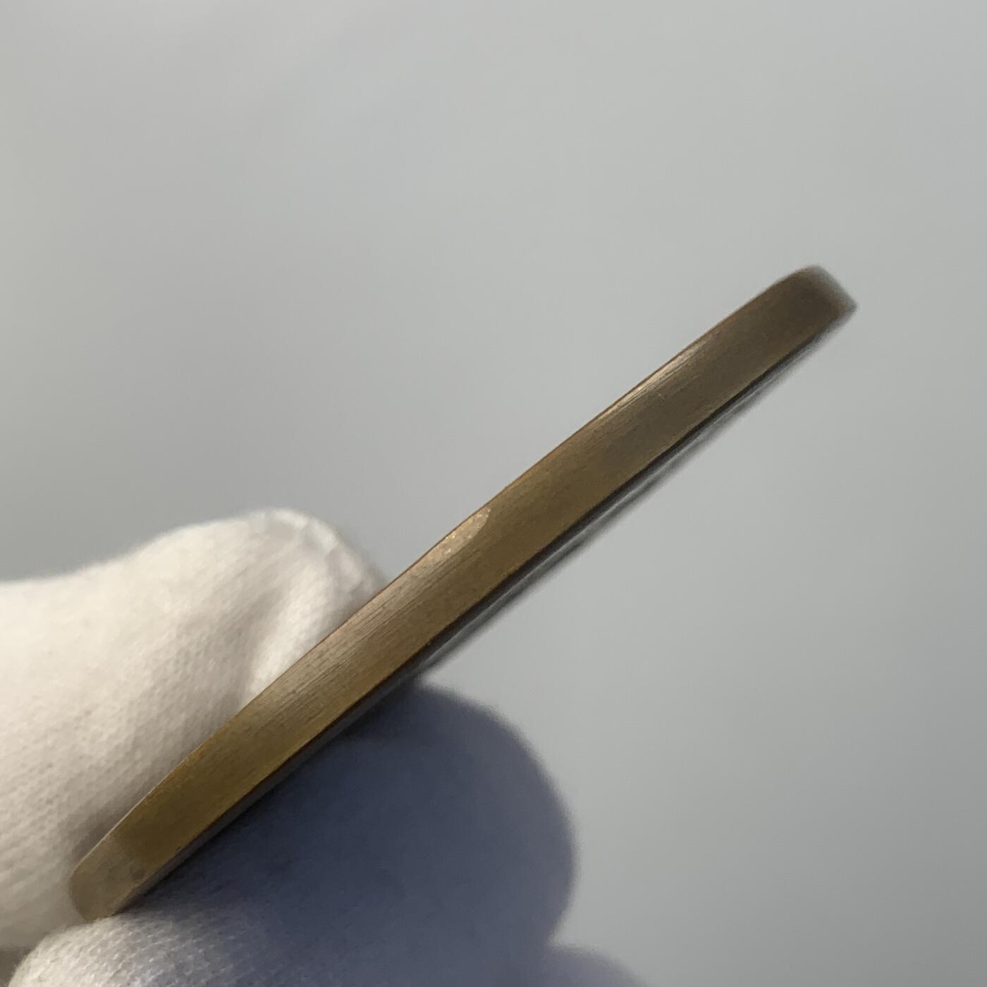 掌中浮雕-藏着的欧洲第054场  1913年比利时根特世博会铜章，56mm