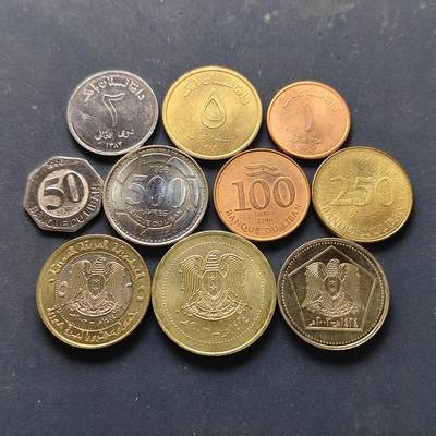 【全场包邮】纯粹捡漏拍522场 世界各国中东地区阿富汗+黎巴嫩+叙利亚好品相3套10枚一组