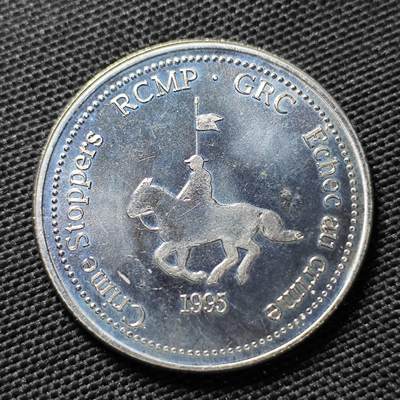 KK钱币收藏小铺   第405期 2月预留时间 周末发货 - 1995加拿大1元代币
