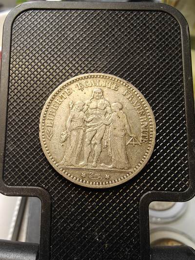 1874年法国大力神银币5法郎银币 - 1874年法国大力神银币5法郎银币