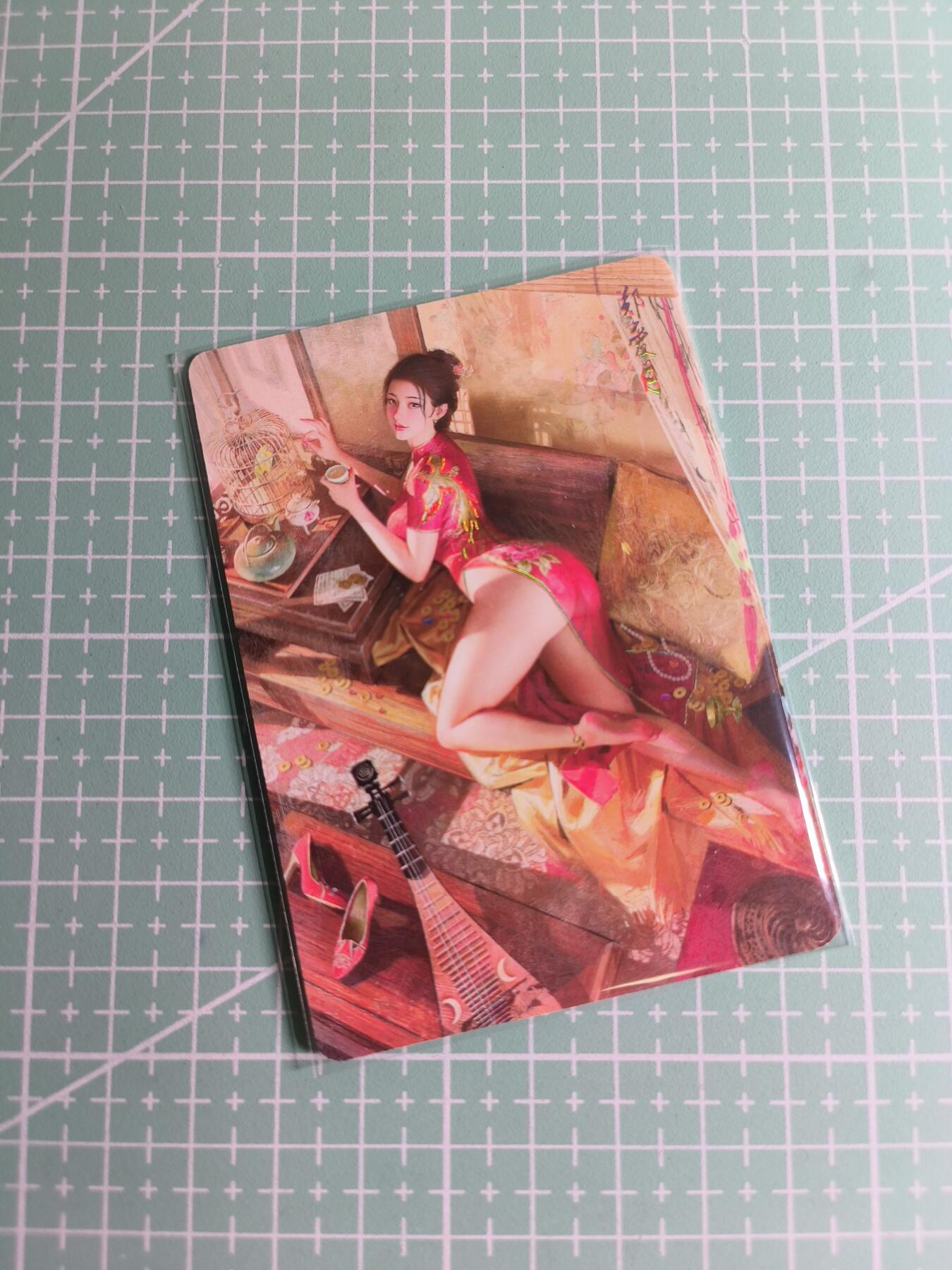 C先生卡牌 第24期  零抽层收拍品，送拍加微私聊 【幻彩普卡】燎原文化×刷子《人间传》郑爱月 双服饰