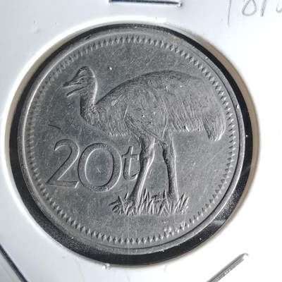 沼泽如烟--第1018场 - 巴布亚新几内亚1975年20托伊