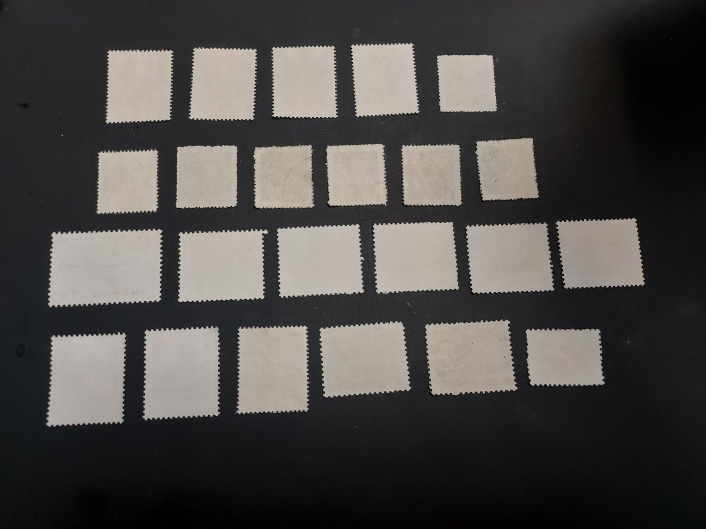 博彦收藏  TM 3月18日 8点邮票专场 全场包邮 普票 旧票23枚，个别瑕疵，大部分上品