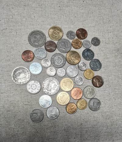 外国钱币一组39枚 - 外国钱币一组39枚