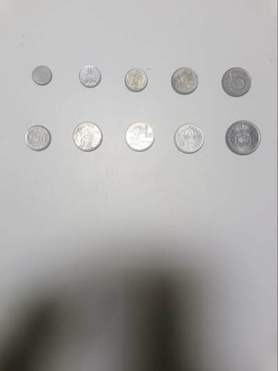 【20260312】非全新纸币和硬币第344场 - 欧洲国家10枚硬币