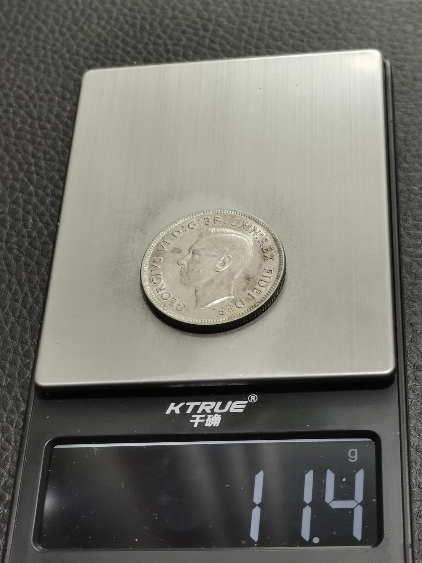 天下钱庄专场欢迎参拍 澳大利亚乔治六世银币