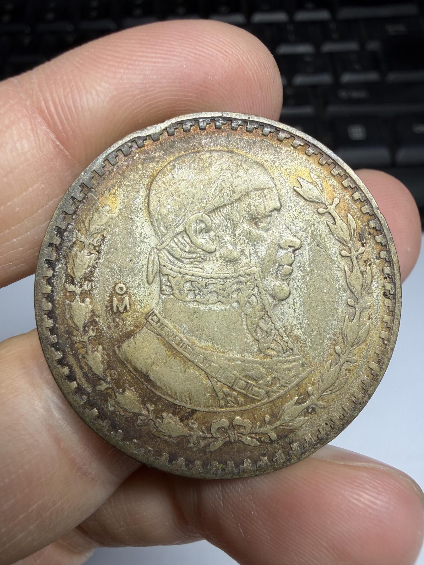 2026年集古藏今外币拍卖第三期-第2场—（总第312拍），可以寄存60天，满160元包邮。 1960年墨西哥银币