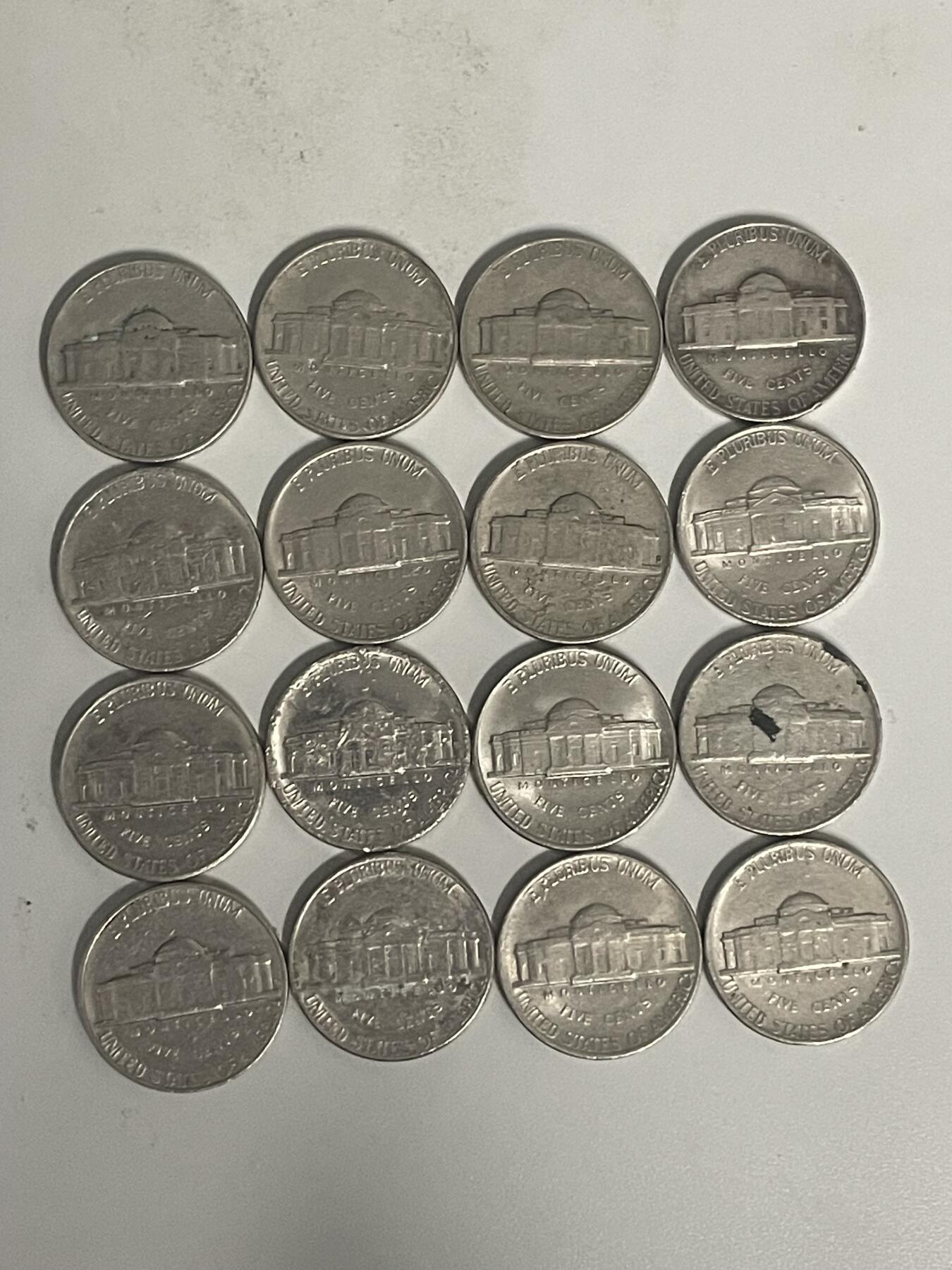 2026年第32场各国散币拍卖（总第182场） 美国5美分16枚