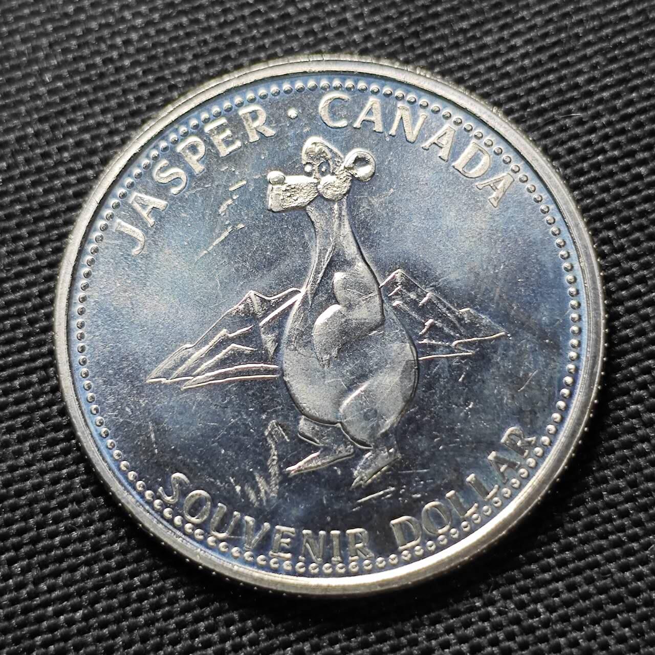 KK钱币收藏小铺   第405期 2月预留时间 周末发货 1995加拿大1元代币