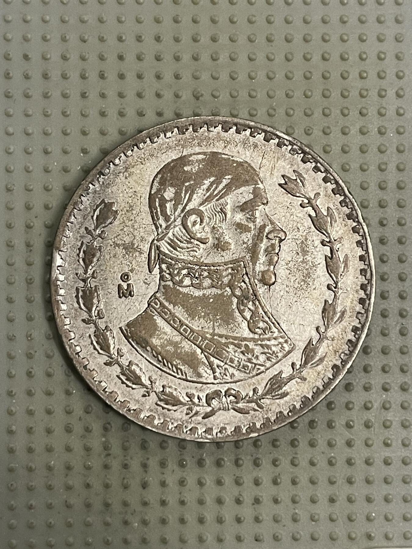 2026年第32场各国散币拍卖（总第182场） 墨西哥1962年1比索低银币