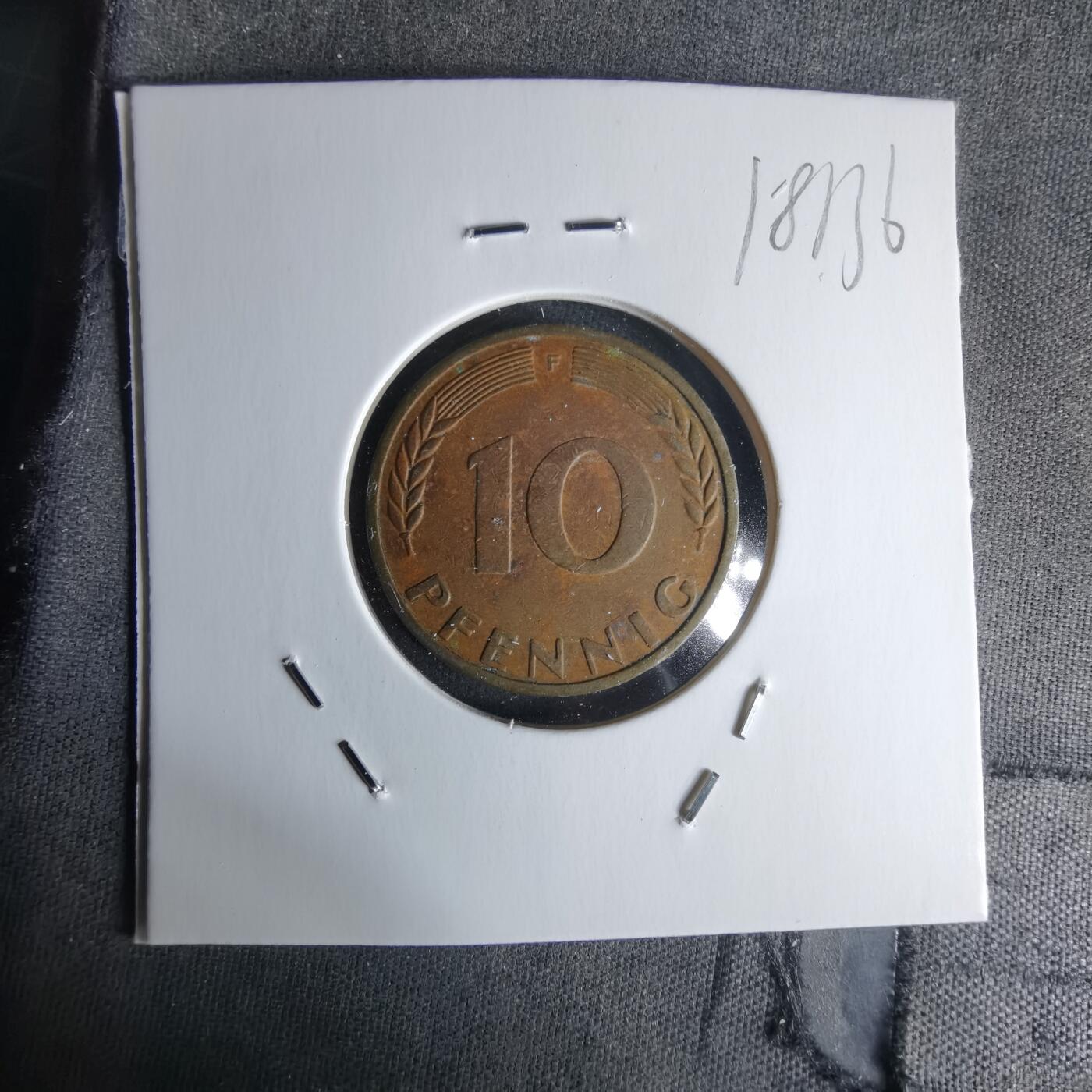 沼泽如烟--第1018场 德国1950年10芬尼