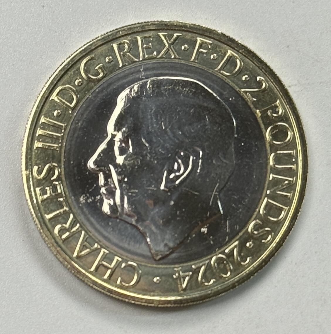 S&S Numismatic世界钱币-拍卖 第122期  英国2024年 国家美术馆200周年 2英镑双色纪念币 BU