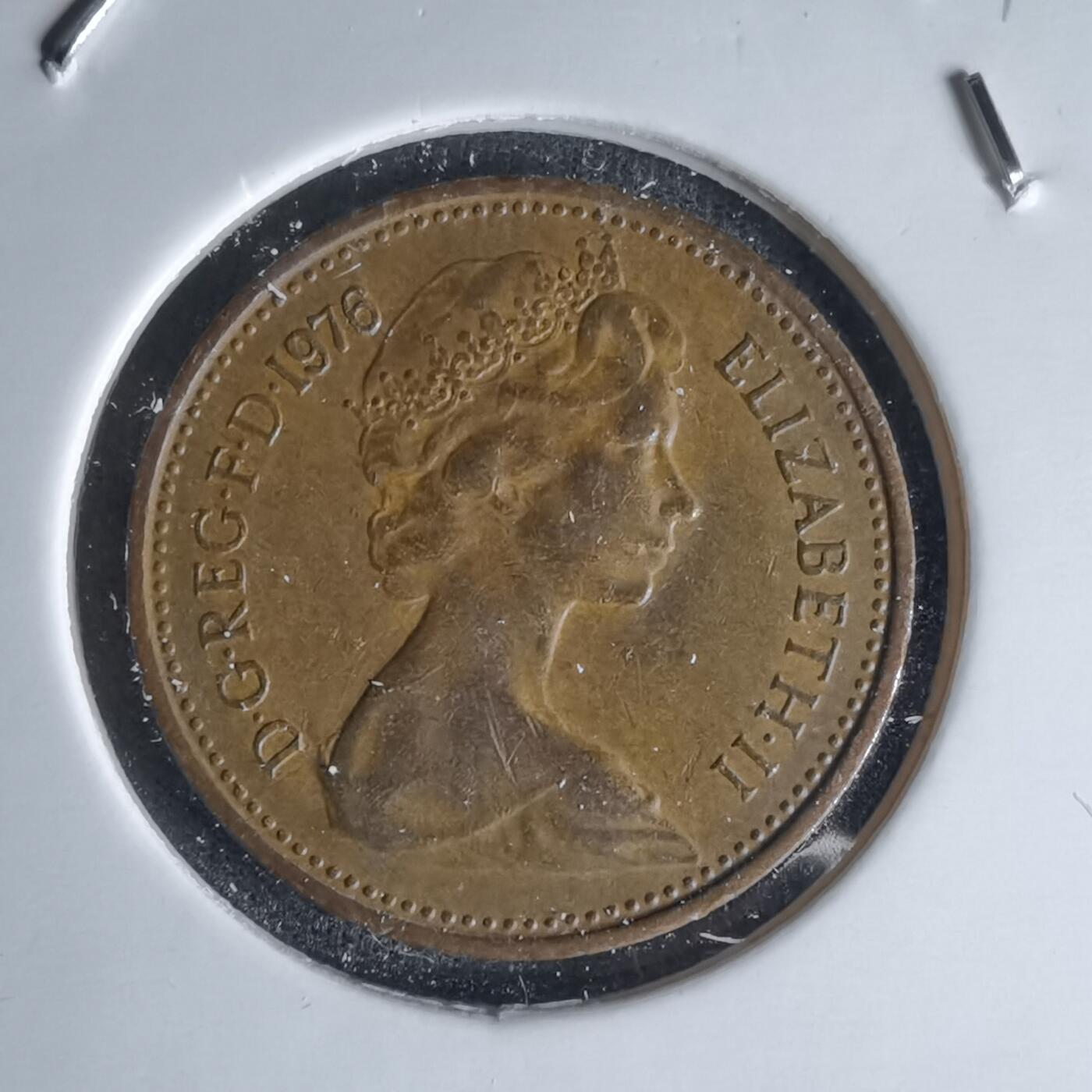 沼泽如烟--第1018场 英国1976年1便士