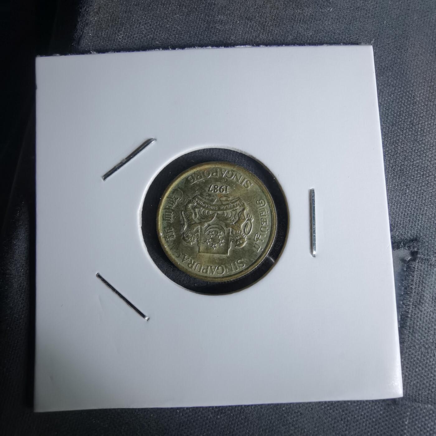 沼泽如烟--第1018场 新加坡1987年五分