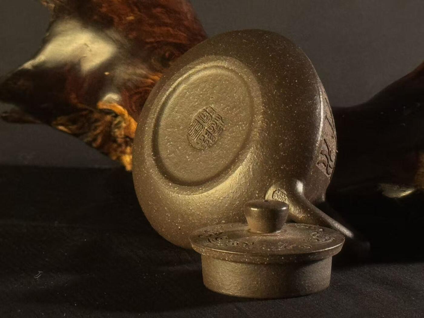 零元拍：原矿紫砂壶小品石瓢（100CC左右）