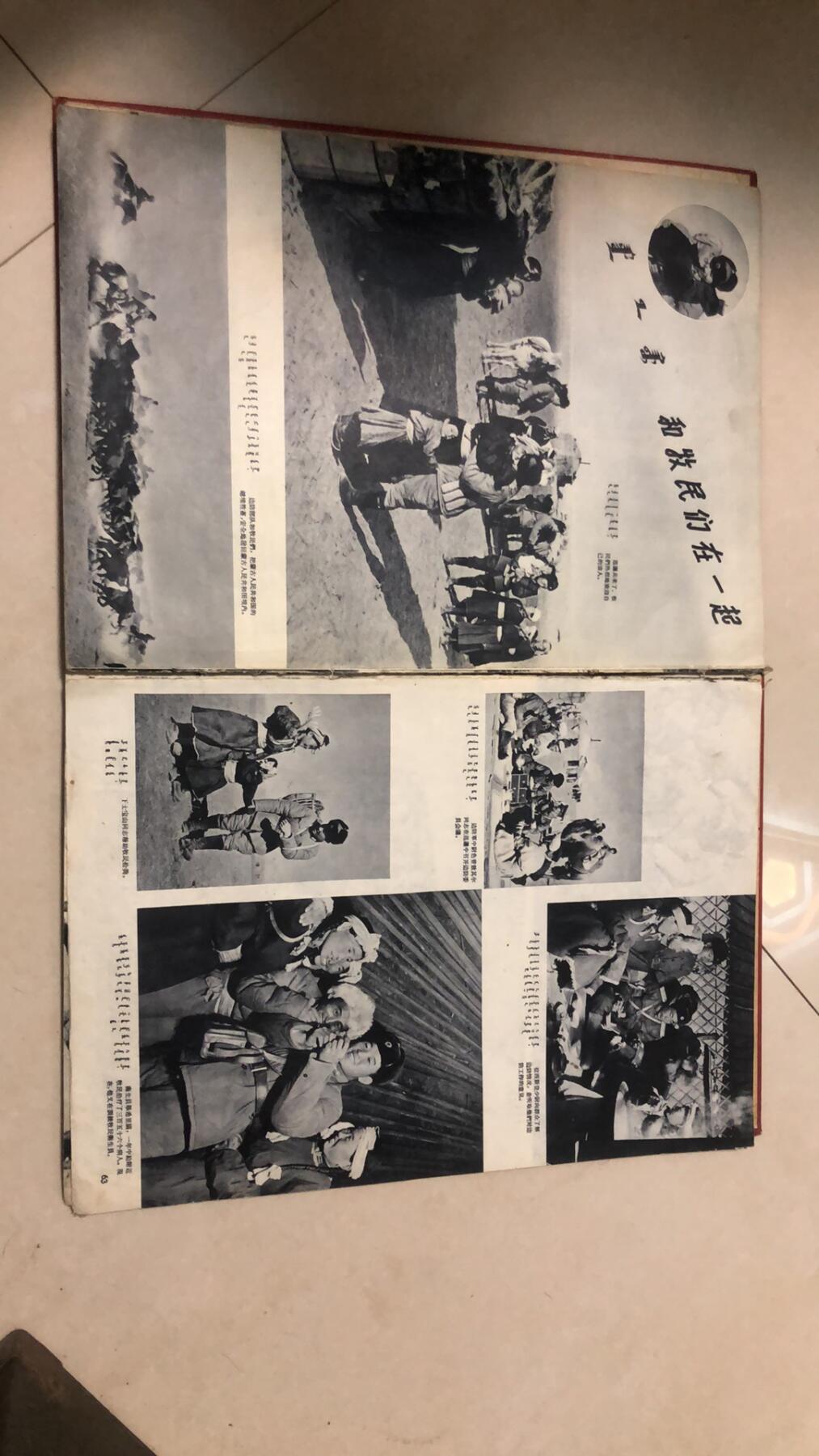 稀有国庆十周年发的骑兵画册