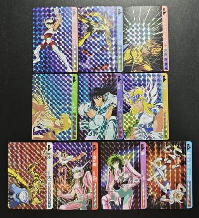 天玑星卡拍第178期《3.16周一截拍》持续收拍收评中 满赠卡需备注 - 圣斗士星矢 格子闪 十张 自制卡