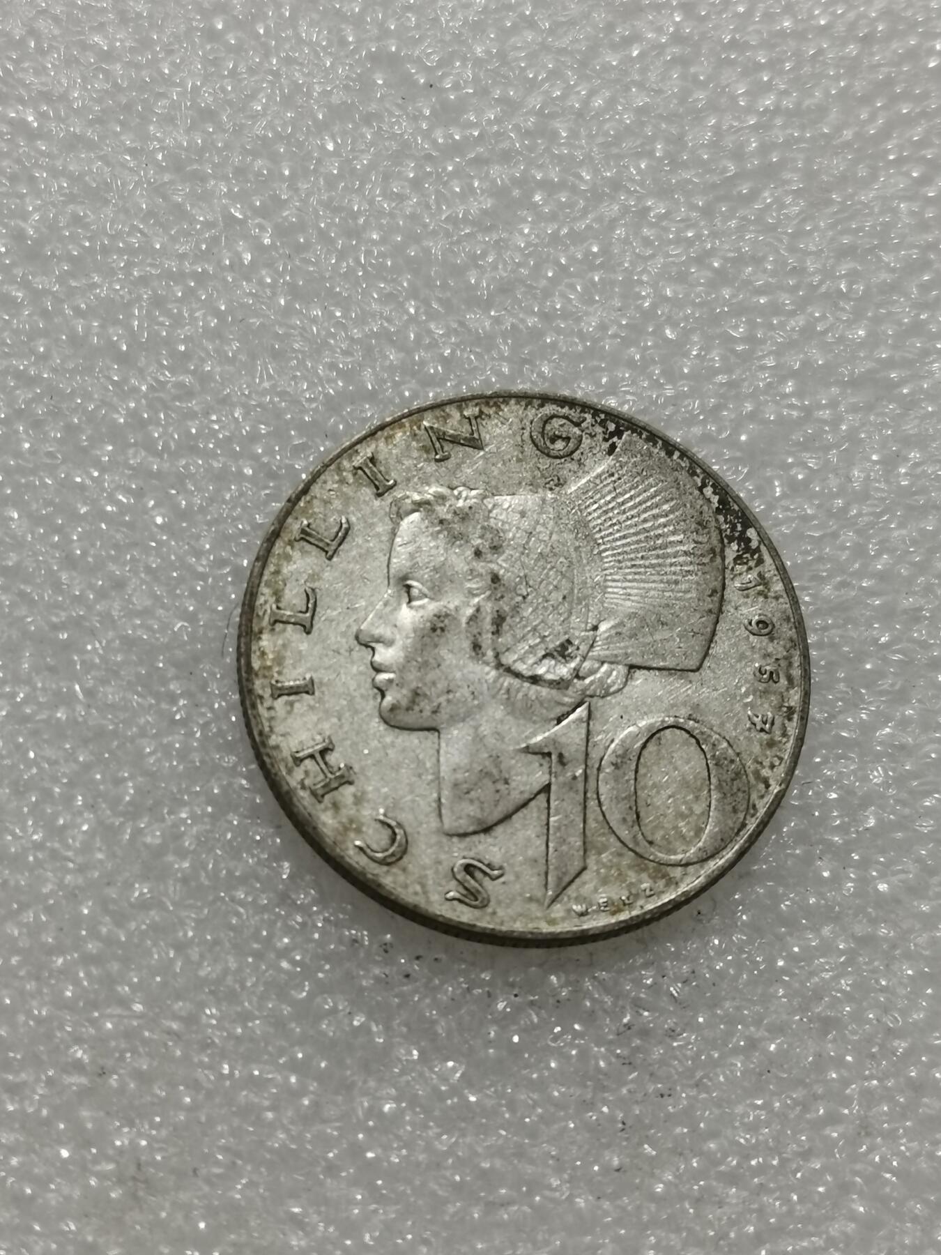 天下钱庄专场欢迎参拍 奥地利10先令银币