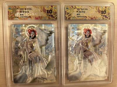阳大大卡牌拍卖第104期（持续收拍品，周五晚上九点截拍，进群福利早知道） - 【双服饰10P】焱卡文化 刷子 天帝少女 折光双服饰 包含2张10P