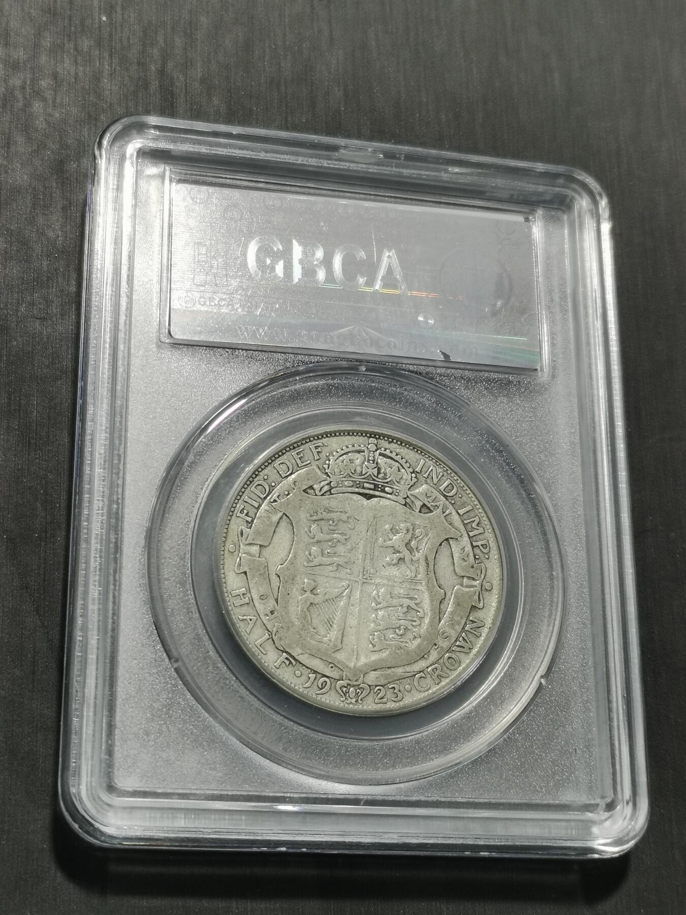 天下钱庄专场欢迎参拍 英国乔治五世半克朗银币