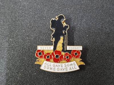 西秦中古拍卖第八十期  - 英国阵亡将士纪念日军人虞美人纪念章