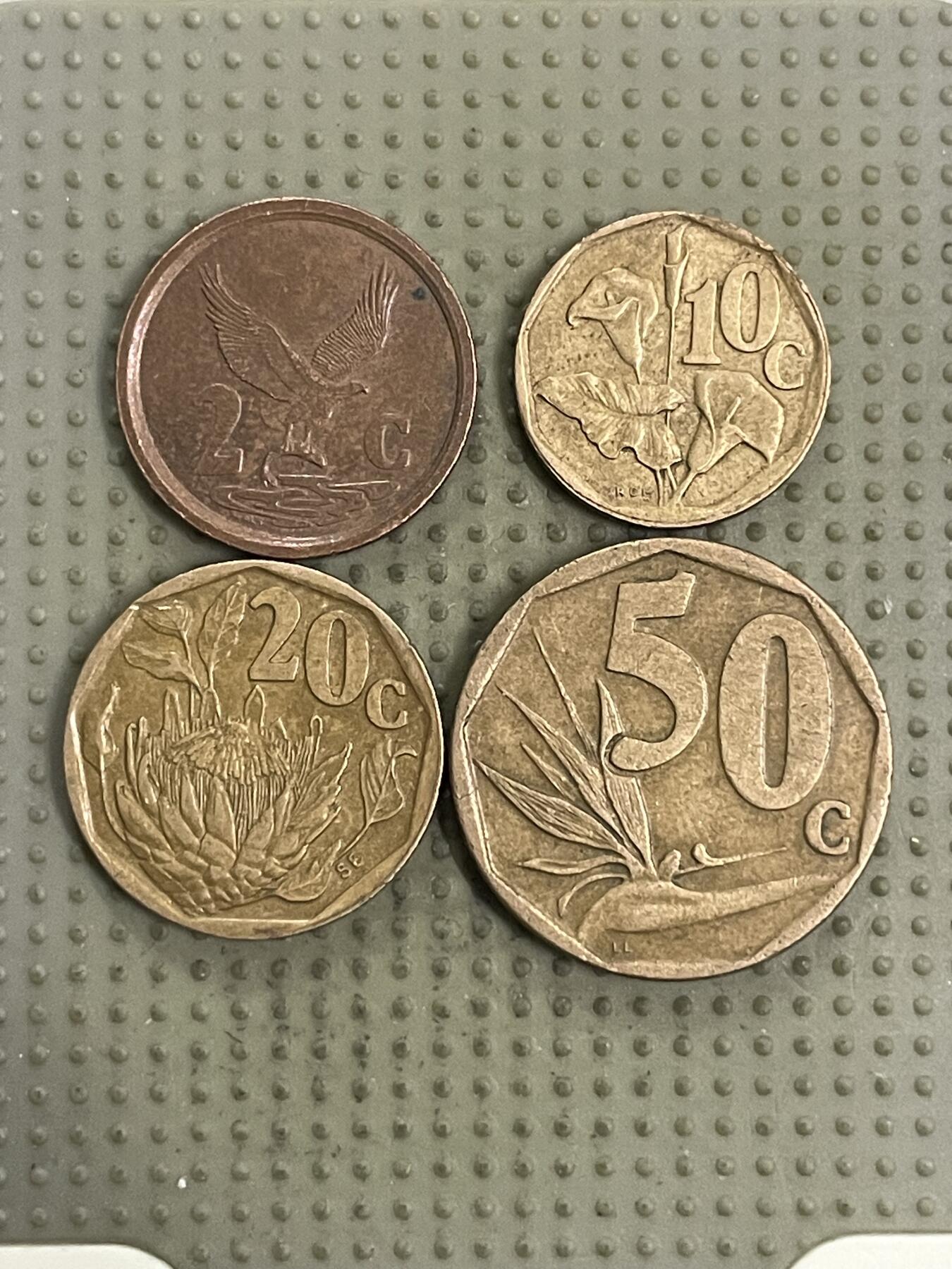 2026年第32场各国散币拍卖（总第182场） 南非4枚