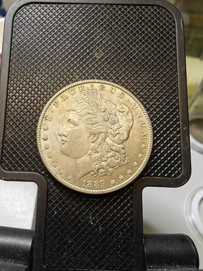 1889年转光底板MS收藏级摩根银币 - 1889年转光底板MS收藏级摩根银币